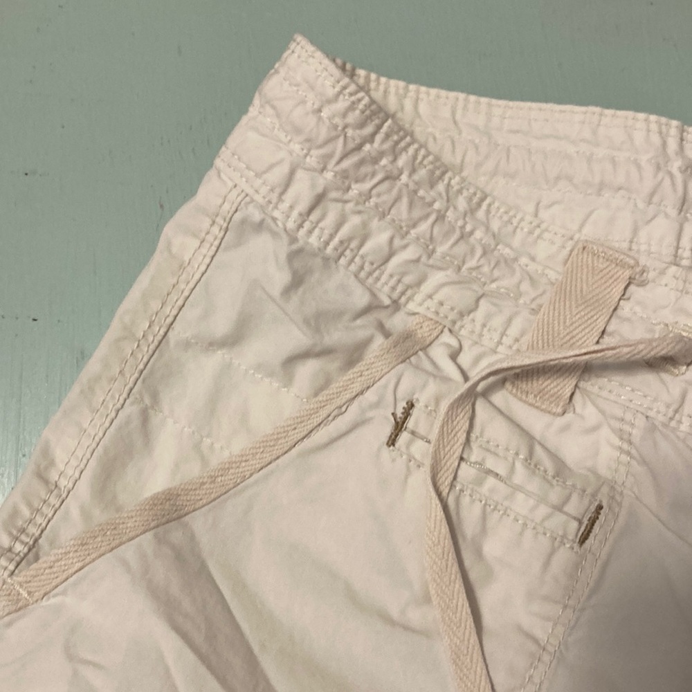 White Cargo Jogger Pants - Picture 5 of 6